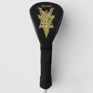 Personalisiertes Mystic Gold Golf Headcover