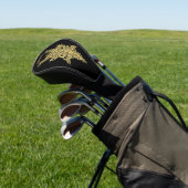 Personalisiertes Mystic Gold Golf Headcover (In SItu)