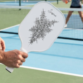 Personalisiertes Mystic Ornament Pickleball Paddel Schläger