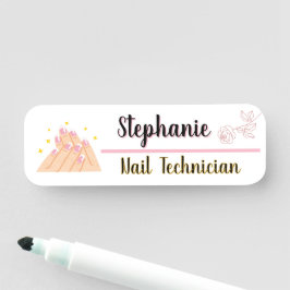 Personalisiertes Nagetierlogo Namensschild