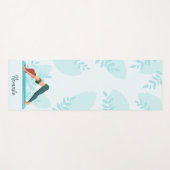 Personalisiertes Namaste-Design - Individuelle Fit Yogamatte (Vorderseite (Horizontal))