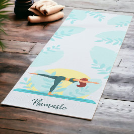 Personalisiertes Namaste-Design - Individuelle Fit Yogamatte