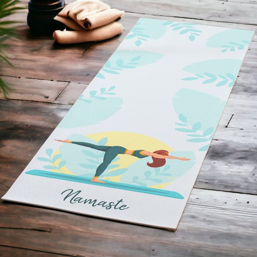 Personalisiertes Namaste-Design - Individuelle Fit Yogamatte