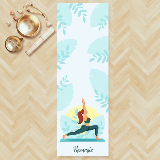 Personalisiertes Namaste-Design - Individuelle Fit Yogamatte