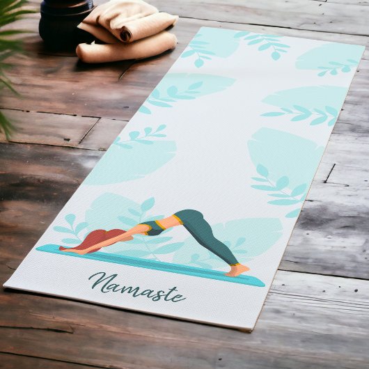 Personalisiertes Namaste-Design - Individuelle Fit Yogamatte