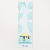 Personalisiertes Namaste-Design - Individuelle Fit Yogamatte (Vorderseite)