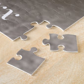 personalisiertes NAME & Foto-Hund Puzzle (Seite)