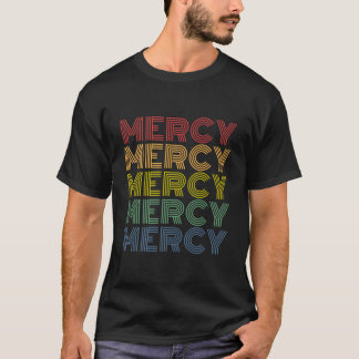 Personalisiertes Namen-Muster 'Mercy' Wordmarke T-Shirt