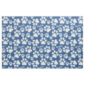 Personalisiertes Namen-PED verfolgen Stoff (Fat Quarter (45,7 x 55,9 cm))