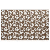 Personalisiertes Namen-PED verfolgen Stoff (Fat Quarter (45,7 x 55,9 cm))