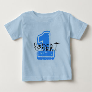 Personalisiertes Namen-und Alters-T-Shirt Baby T-shirt