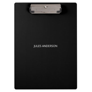 Personalisiertes Namens-Clip-Board Klemmbrett