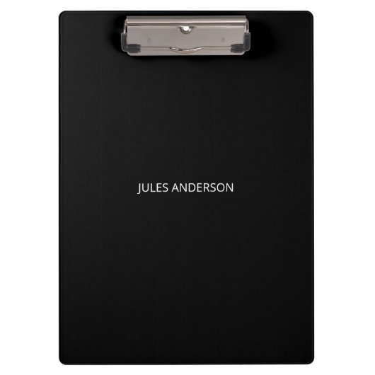 Personalisiertes Namens-Clip-Board Klemmbrett (Vorderseite)