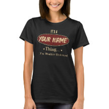 Personalisiertes Namens-T-Shirt, Benutzerdefiniert
