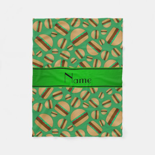 Personalisiertes Namensgeburtenmuster Fleecedecke (Vorderseite)