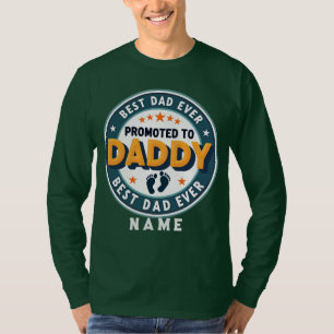 Personalisiertes Namensgeschenk für den Vater T-Shirt