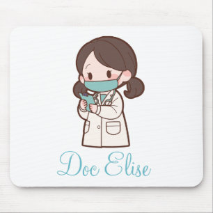 Personalisiertes Namensgeschenk für niedliche Ärz Mousepad