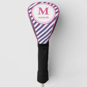 Personalisiertes NAMENSmonogramm des Golfs des Golf Headcover