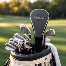 Personalisiertes Namensmonogramm Schwarz Charcoal 
