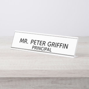 Personalisiertes Namensschild