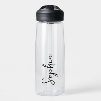 Personalisiertes Namensskript löschen Trinkflasche