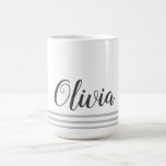 Personalisiertes Namensskript - Niedliches Geschen Kaffeetasse<br><div class="desc">Diese personalisierte Tasse eignet sich als Geschenk für eine Brautjungfrau , Geschenk für Trauzeugen , Geburtstagsgeschenk , Weihnachten , Geheimer Weihnachten , Erntedank , Geschenk für einen Arbeitskollegen oder einen anderen besondere Anlass. Ideal für Männer und Frauen jeden Alters, einschließlich Mama , Papa , Großmutter , Großvater , Schwester ,...</div>