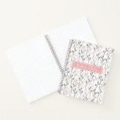 Personalisiertes "Name's Notes" Blumenbuch Notizblock (Innenseite)