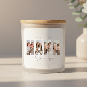 Personalisiertes NANA Foto individuell angepasst Quadratischer Aufkleber