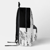 Personalisiertes Naturerlebnis der Berge Bedruckter Rucksack (Links)