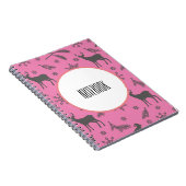 Personalisiertes Naturwald-Foto Notizblock (Rechte Seite)