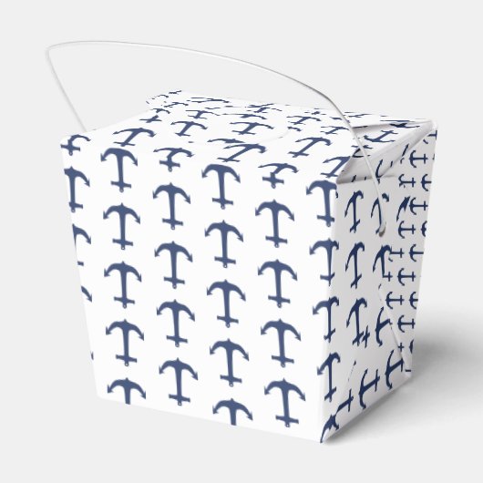 Personalisiertes Nautic Theme Party Gevor Box Geschenkschachtel (Rückseite)