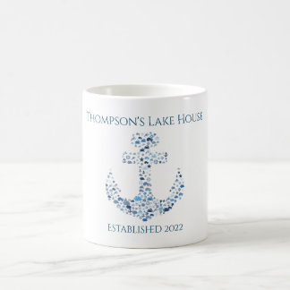 Personalisiertes nautisches Thema Kaffeetasse