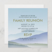 Personalisiertes nebelhafter einladung (Vorne/Hinten)