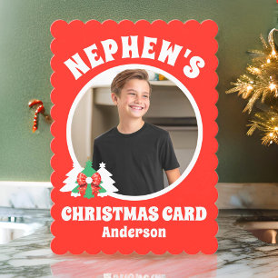 Personalisiertes Nephews Foto Weihnachten