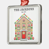 Personalisiertes neues Haus Ornament Aus Metall (Links)