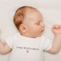 Personalisiertes Neugeborenen-Nachnamen-Baby-Party