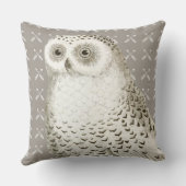 Personalisiertes New Baby Boy's Room Yellow Grey O Kissen (Rückseite)