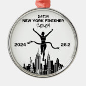 Personalisiertes New Yorker Marathon 2024 Ornament (Vorne)