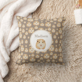 Personalisiertes Niedlich Hamster-Muster Kissen