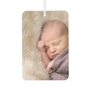 Personalisiertes Niedliches Baby Kinder Foto Autod Autolufterfrischer