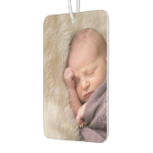 Personalisiertes Niedliches Baby Kinder Foto Autod Autolufterfrischer (Links)