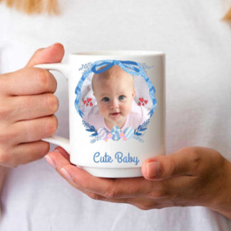 Personalisiertes Niedliches Baby | Modern | Kaffeetasse