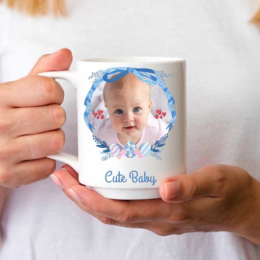 Personalisiertes Niedliches Baby | Modern | Kaffeetasse