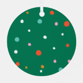 Personalisiertes Niedliches Baby Ornament Aus Metall (Rückseite)