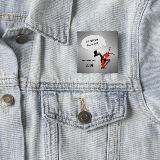 Personalisiertes niedliches button (Beispiel)