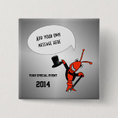 Personalisiertes niedliches button (Vorderseite)