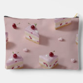 Personalisiertes Niedliches Chery Layer Cake Muste Zubehörtasche (Rückseite)