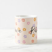 Personalisiertes Niedliches Daisy-Muster Kaffeetasse (Mittel)
