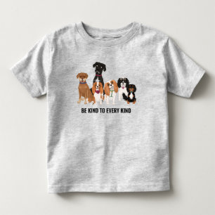 Personalisiertes Niedliches DogPoster Kleinkind T-shirt