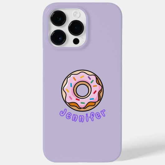 Personalisiertes Niedliches Donut-Design Case-Mate iPhone Hülle (Rückseite)